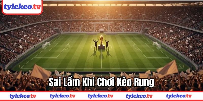 Một số sai lầm khi chơi kèo rung